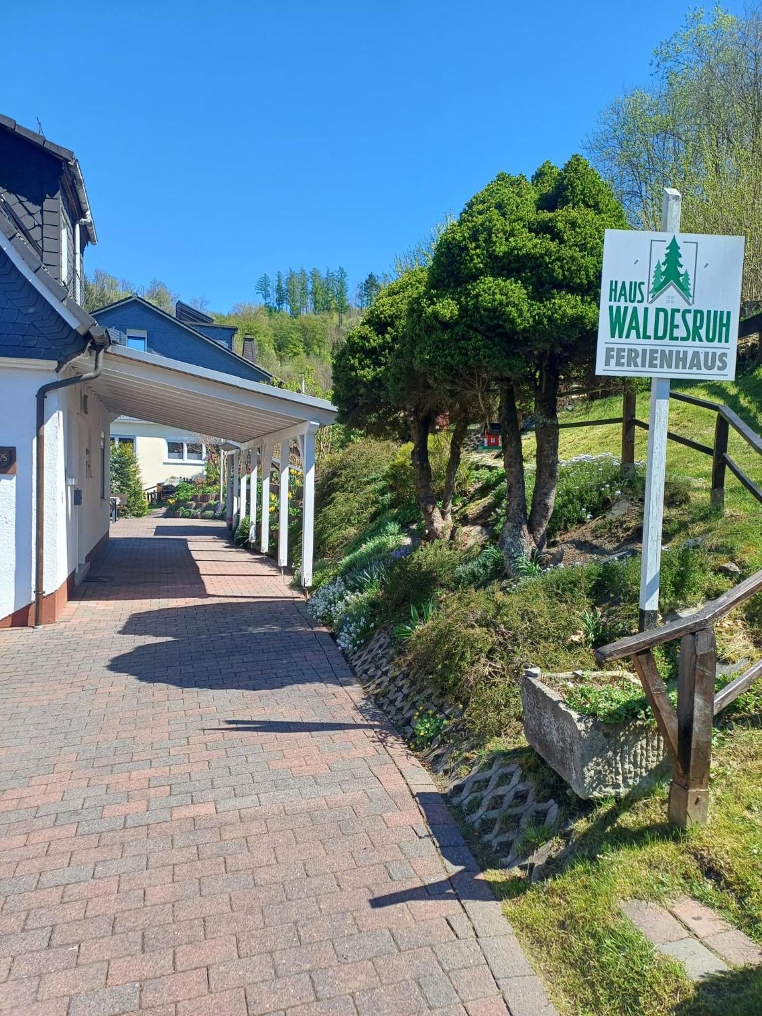 Villa Haus Waldesruh Lennestadt Esterno foto