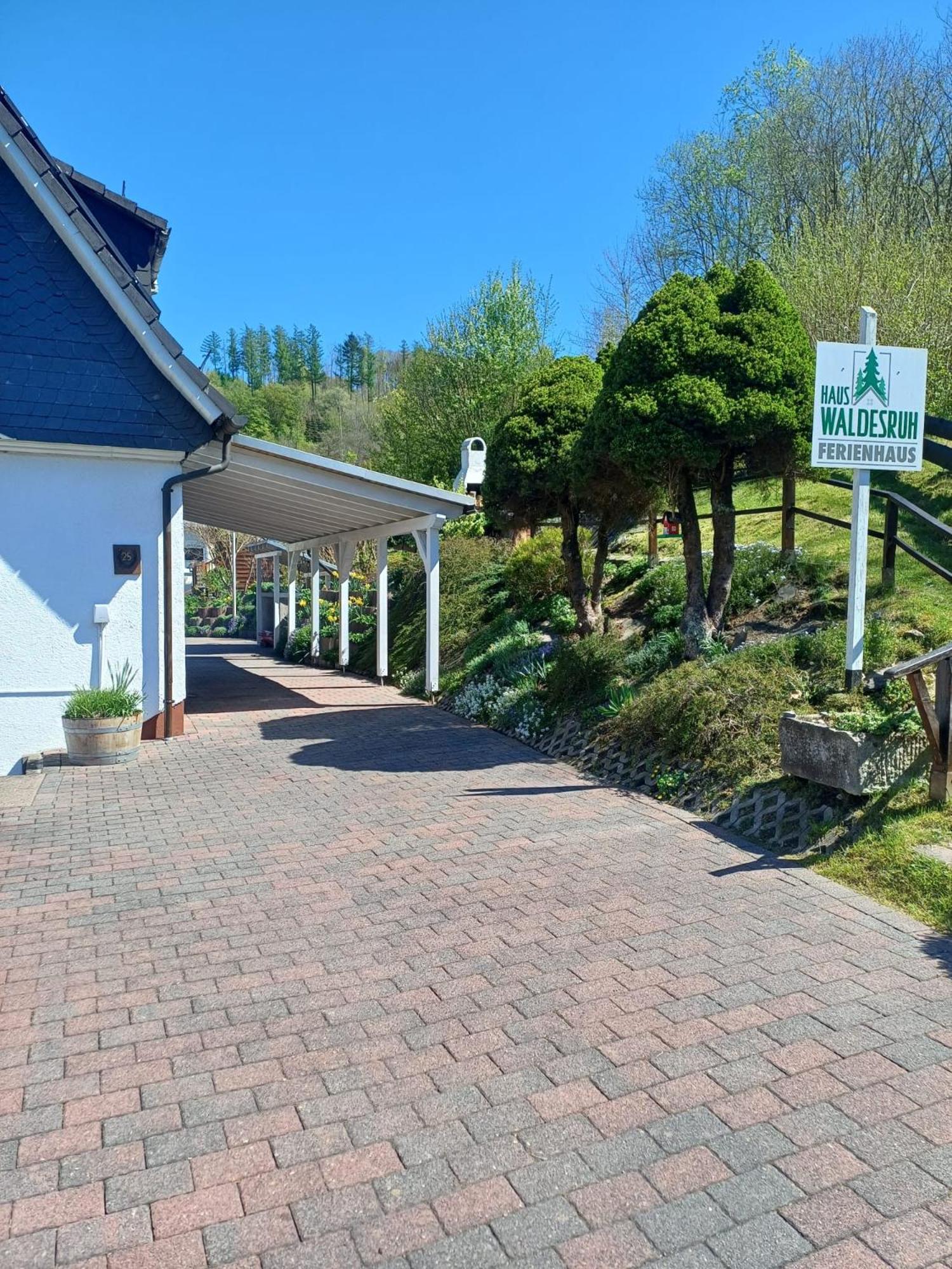 Villa Haus Waldesruh Lennestadt Esterno foto